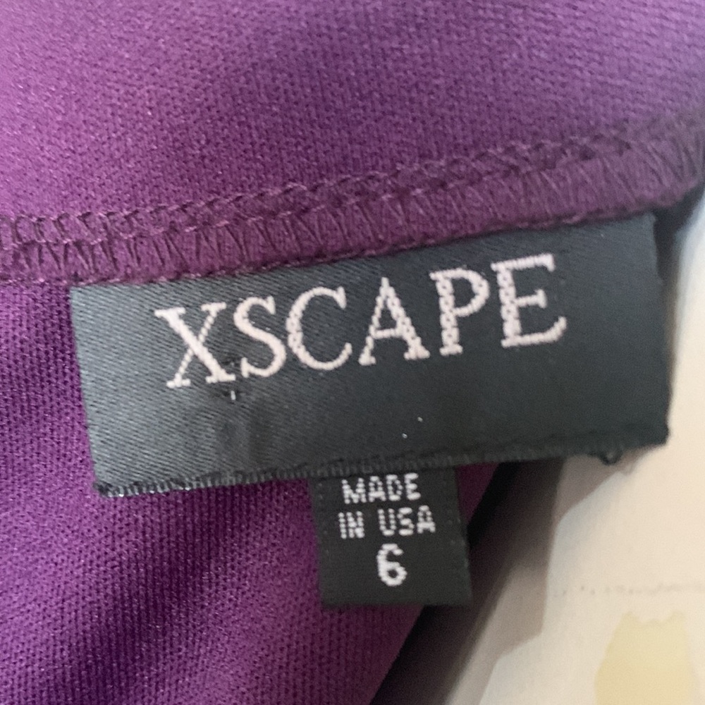 XSCAPE - Purple Evening Dress - Picture 9 of 12